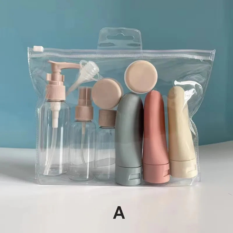 11Pcs Travel Toiletries Containers Set