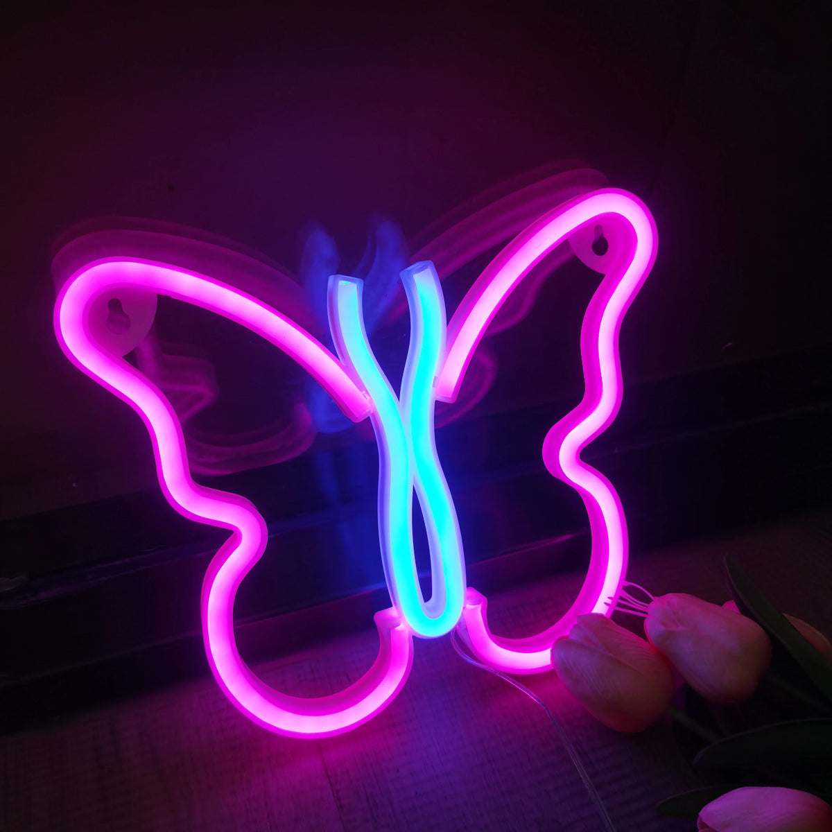 LED Neon Sign with USB/Battery for Bar Bedroom Game Room Wedding Party Wall Decor Christmas Gift Customizable Lighting