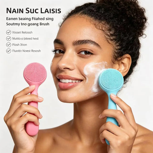 1pc Soft Silicone Facial Brush