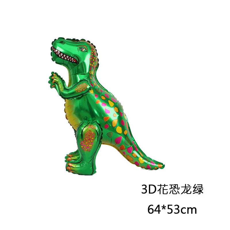Dinosaur Theme Birthday Decoration Tableware Cup Plate Napkin Backdrop Balloons Banner Paper Bag Kids Gifts Party Decor Supplies