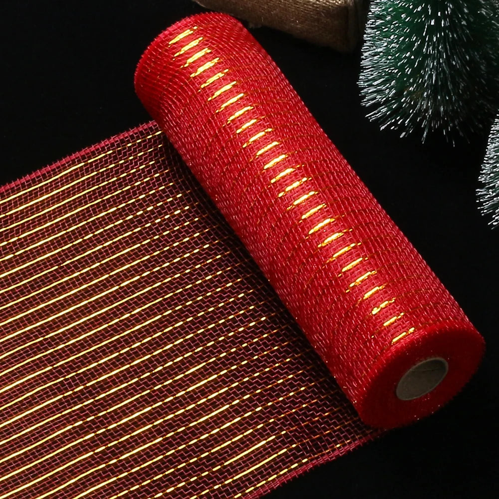 Christmas Decoration Ribbon Festive Bow Decor for Christmas & New Year Home Decorating