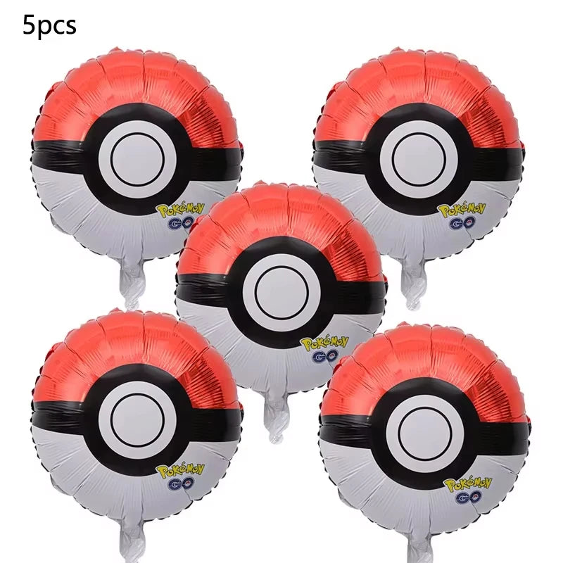 Giant PokeMons Theme Foil Balloons Birthday Party Decoration for Kids Birthday Party Gift Favors photo booth Baby Shower Balloon