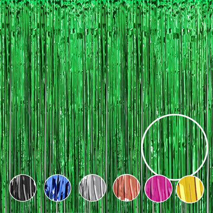 1m*2m Rain curtain party decoration Mother's Day birthday wedding bachelor party graduation merry Christmas backdrop curtain