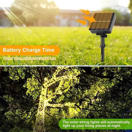 Solar Fairy String Light — Garden LED Decoration Light Waterproof Outdoor Fairy Lights