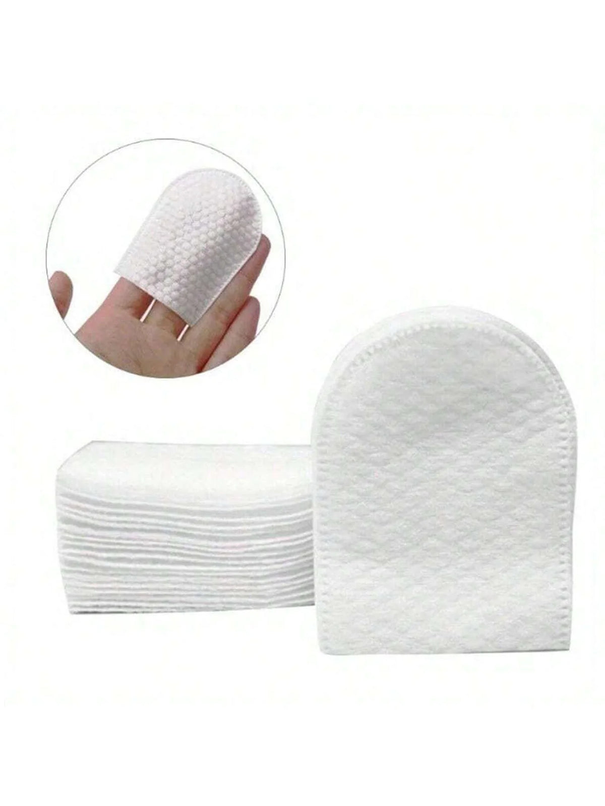 30Pcs/50Pcs/100Pcs Disposable Finger-Glove Type Makeup Remover Cotton Pads