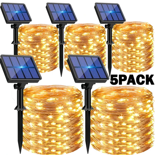 Solar Fairy String Light — Garden LED Decoration Light Waterproof Outdoor Fairy Lights