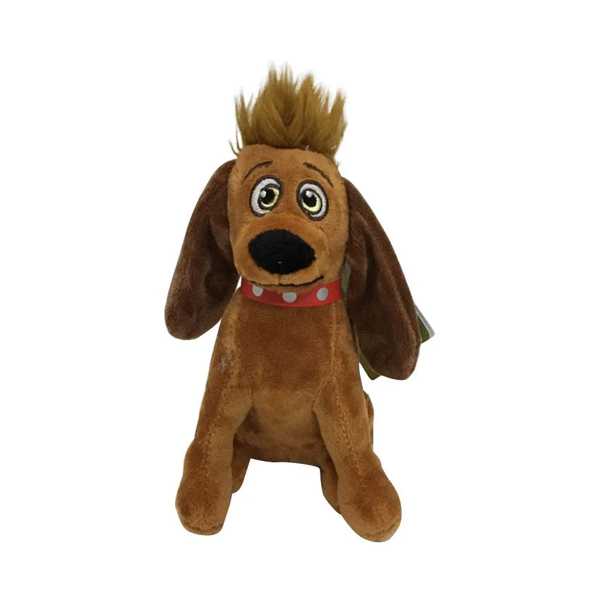 HOT 2026 New Christmas Grinch Plush Toy Green Haired Monster Children's Christmas Cartoon Gift Doll