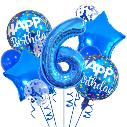 Number Balloon Party Decoration