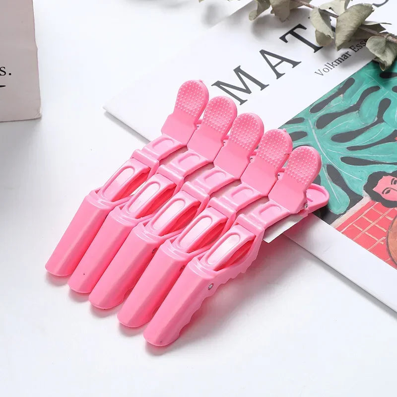5PCS Alligator Hair Clip Hairdressing Clamps