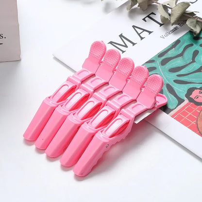 5PCS Alligator Hair Clip Hairdressing Clamps