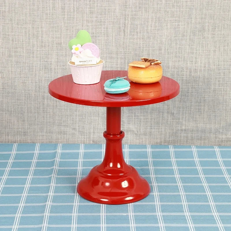 Wrought Iron Cake Stand Home Party Dessert Display Stand Wedding Decoration Birthday Cake Tray Afternoon Tea Fruit Dessert Tray