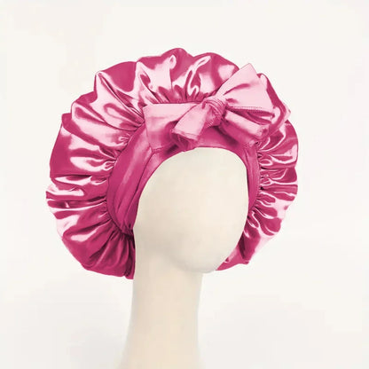 Satin Bonnet Silk Bonnet Adjustable For Sleeping