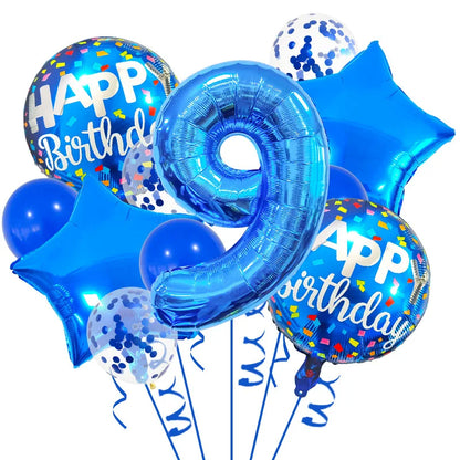 Number Balloon Party Decoration