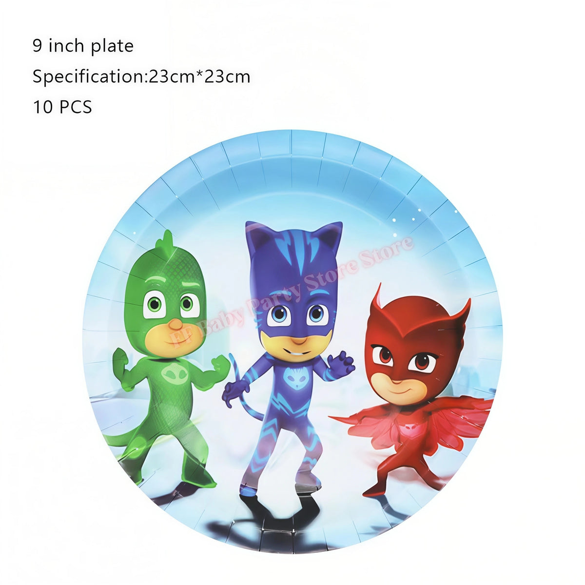Super Hero PJed Mask Birthday Party Decoration Kids Boys Party Favors Plate Cup Balloon Banner Baby Shower Event Supplies Gifts