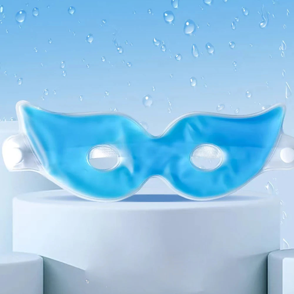 Cooling Ice Eye Mask Fatigue Relief Remove Dark Circles Cold Eye Mask Sleep Mask Cooling Eyes Care Relaxing Gel Eye Pad