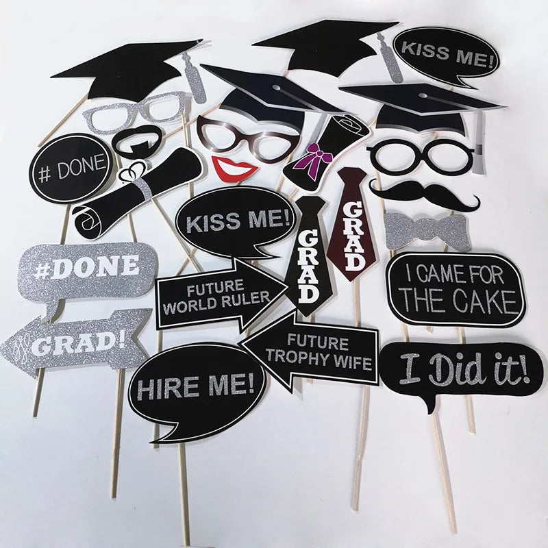 Wedding Photography Props Funny Selfies Mustache Glasses Team Bride Groom Photo Booth Props Bridal Shower DIY Wedding Decoration