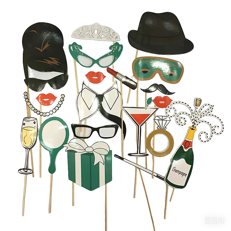 Wedding Photography Props Funny Selfies Mustache Glasses Team Bride Groom Photo Booth Props Bridal Shower DIY Wedding Decoration