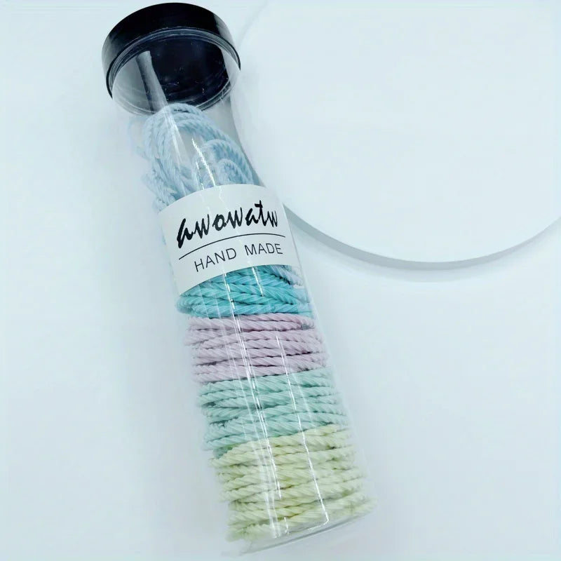 100pcs Seamless Hair Rings Elastic Hair Ties