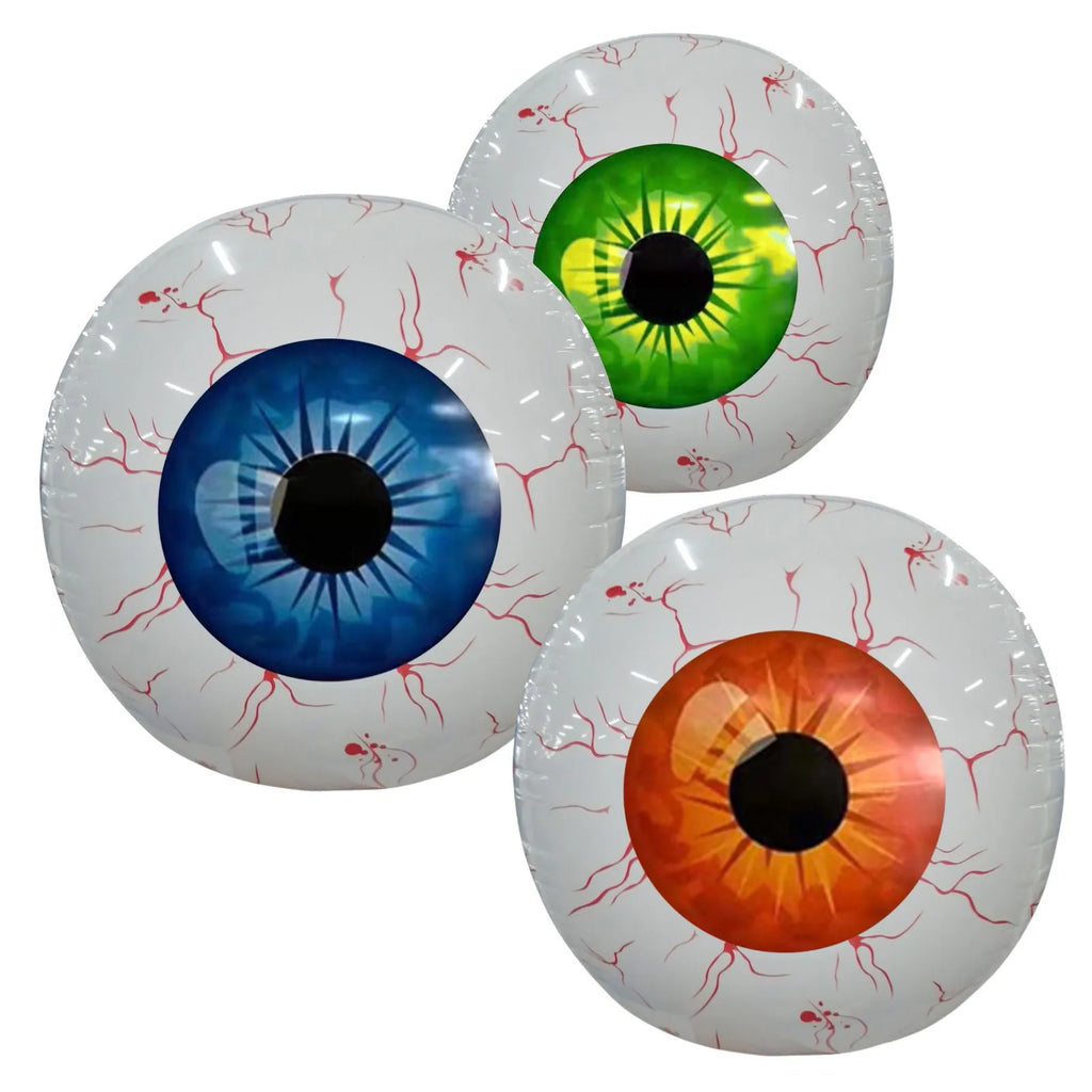 Halloween Inflatables Eyeball Decorations  Bloodshot Eyeballs Indoor Outdoor And Garden Halloween Decors