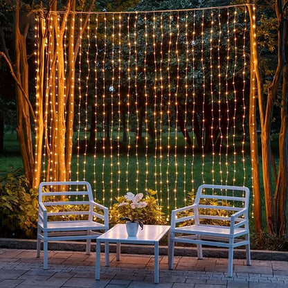 LED Curtain Light — USB Christmas String Lights