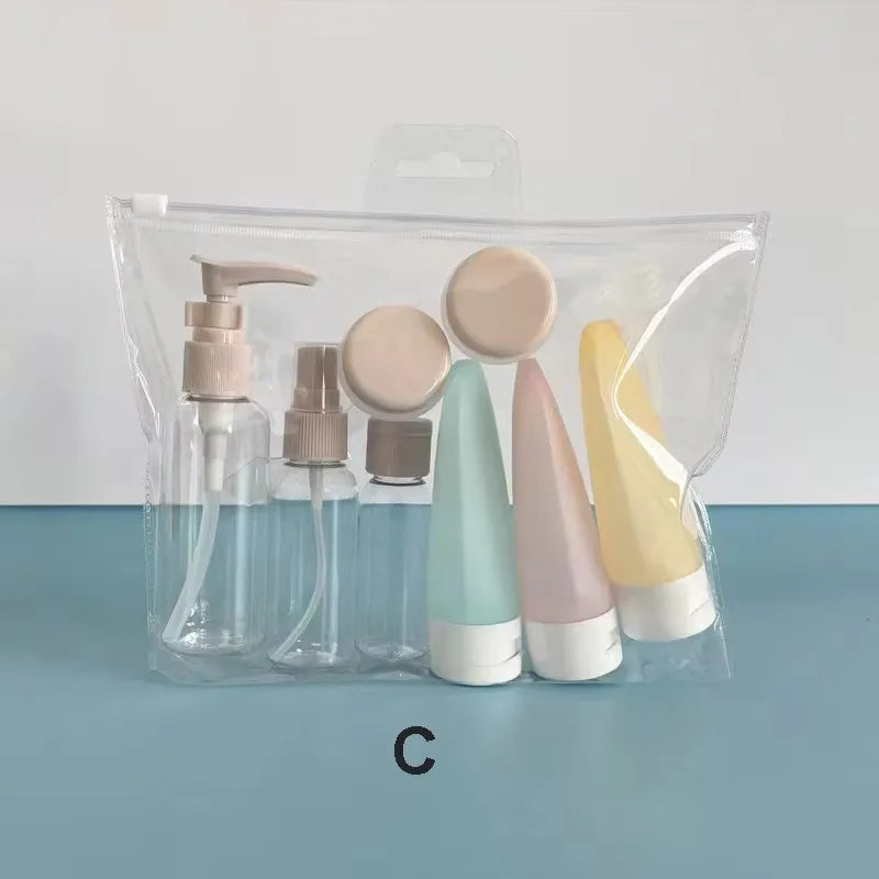 11Pcs Travel Toiletries Containers Set