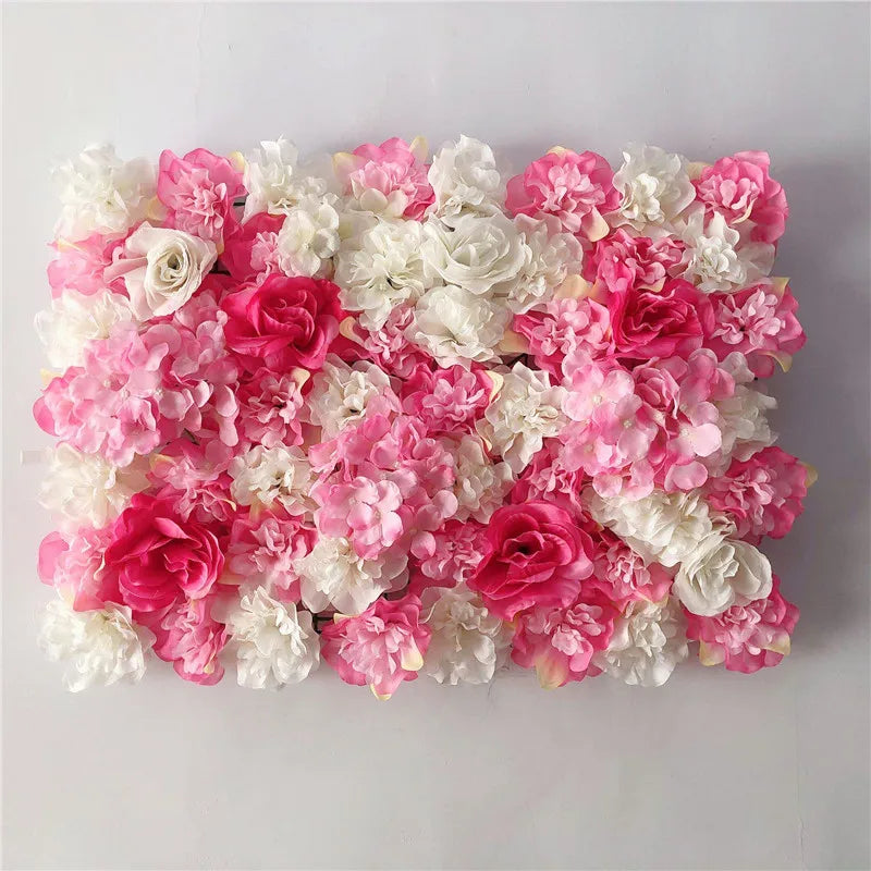 Artificial Flower Walls for Wedding Decoration BabyShow Decor Flowers Panel Christmas Home Backdrop Decor Flores Artificiales
