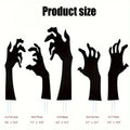 Halloween Decoration Black Hand Courtyard Outdoor Garden Lawn Stake Logo Suitable For Halloween Party Decoration Supplies Props