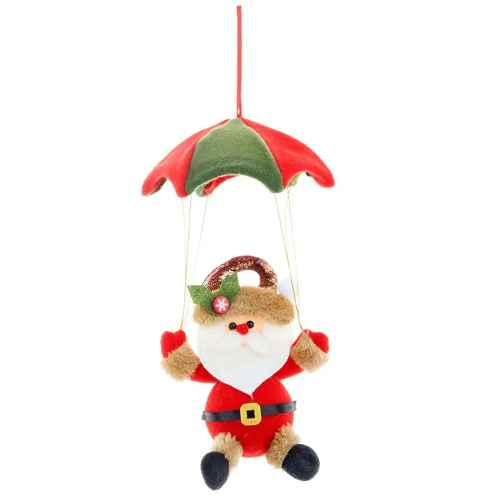 Parachute Christmas Doll — Santa Claus, Snowman, or Fawn Design