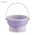 Makeup Brush Cleaning Mat 3-In-1 Silicone Washing Bowl with Brushes Scrubber Foldable Powder Puff Cosmetic Sponge Drying Tools
