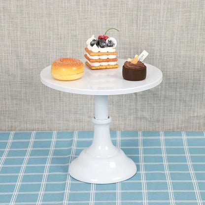 Wrought Iron Cake Stand Home Party Dessert Display Stand Wedding Decoration Birthday Cake Tray Afternoon Tea Fruit Dessert Tray