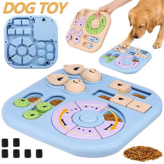 Treat Dispensing Slow Feeder with Non Slip Base