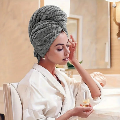 Microfiber Hair Towel Extra Large Wrap Quick Dry Hair Towel