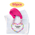 50/20pcs Gift Tote Bags - Reusable, Christmas Halloween, Store Retail, Clothes, Gifts, Shopping, Boutique, Cosmetics