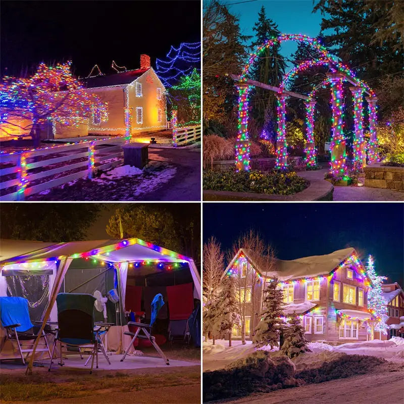 LED Solar Light Outdoor Garden Fairy String Light Led 6m/12m/23m/33m