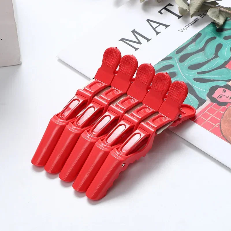 5PCS Alligator Hair Clip Hairdressing Clamps