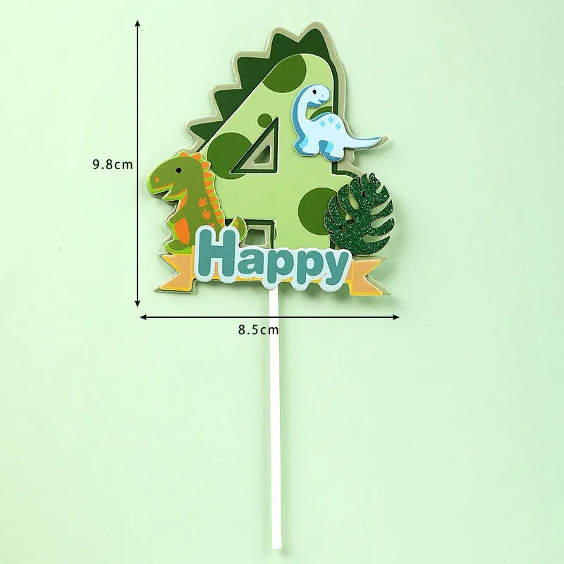 Dinosaur Theme Birthday Decoration Tableware Cup Plate Napkin Backdrop Balloons Banner Paper Bag Kids Gifts Party Decor Supplies
