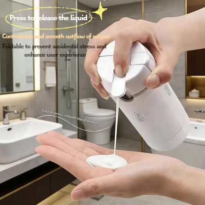 4-in-1 Travel Refillable Bottles, Portable Toiletries and Cosmetics Containers