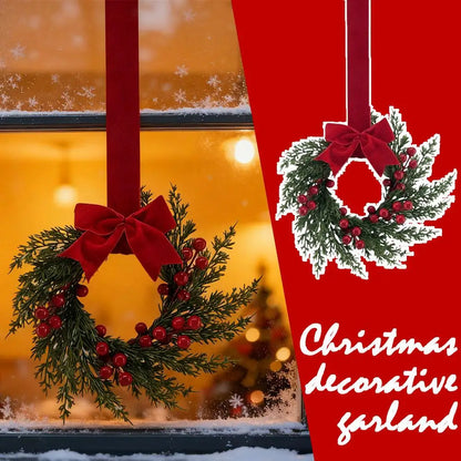 Norfolk Pine Simulation Christmas Wreath