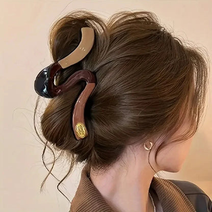 4Pcs Elegant Large Hair Claw Clips for Women