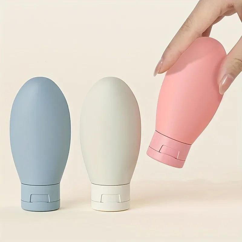 3pcs/set Travel Refillable Cosmetic Containers 60ML