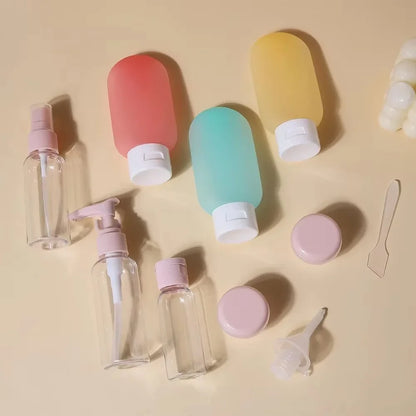11Pcs Travel Toiletries Containers Set