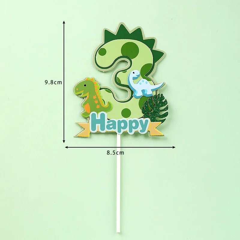 Dinosaur Theme Birthday Decoration Tableware Cup Plate Napkin Backdrop Balloons Banner Paper Bag Kids Gifts Party Decor Supplies