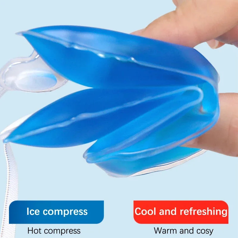Cooling Ice Eye Mask Fatigue Relief Remove Dark Circles Cold Eye Mask Sleep Mask Cooling Eyes Care Relaxing Gel Eye Pad