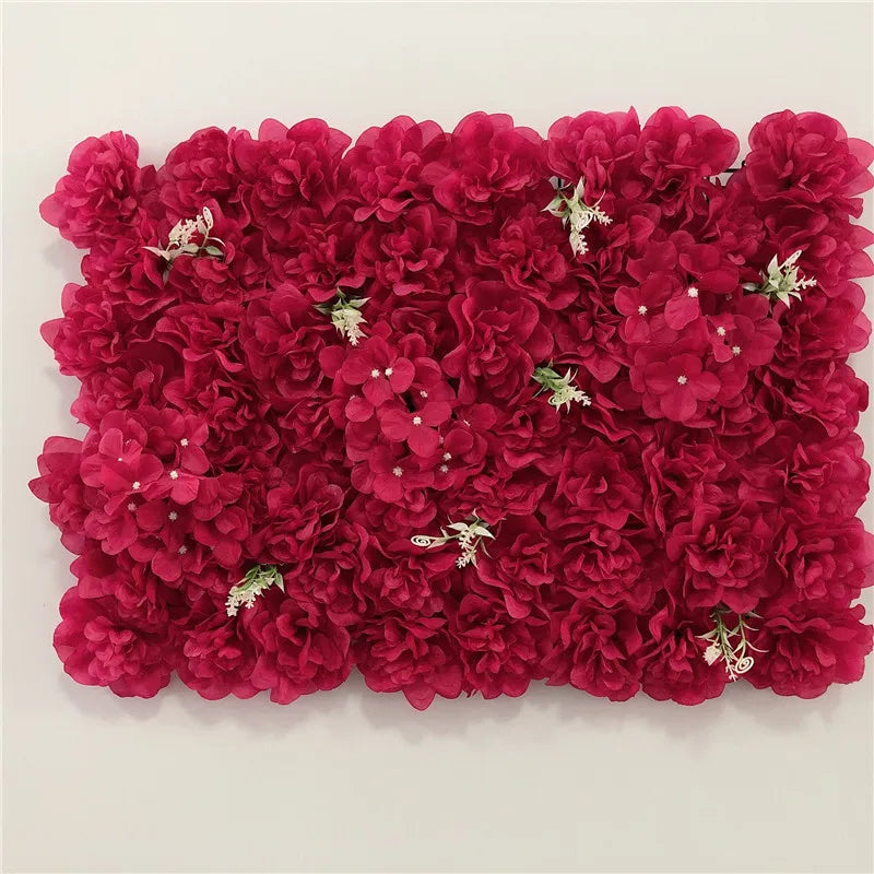 Artificial Flower Walls for Wedding Decoration BabyShow Decor Flowers Panel Christmas Home Backdrop Decor Flores Artificiales