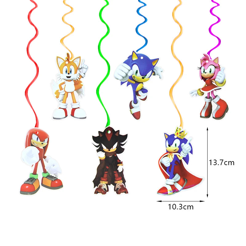 Cartoon Anime Birthday Party Decoration Customizable Birthday Set New Combination Latex Balloon Event Supplies Banner Backdrop