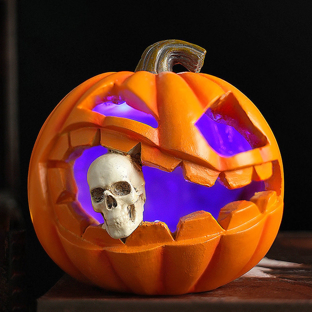 Ghost Pumpkin Lantern Decor Pumpkin