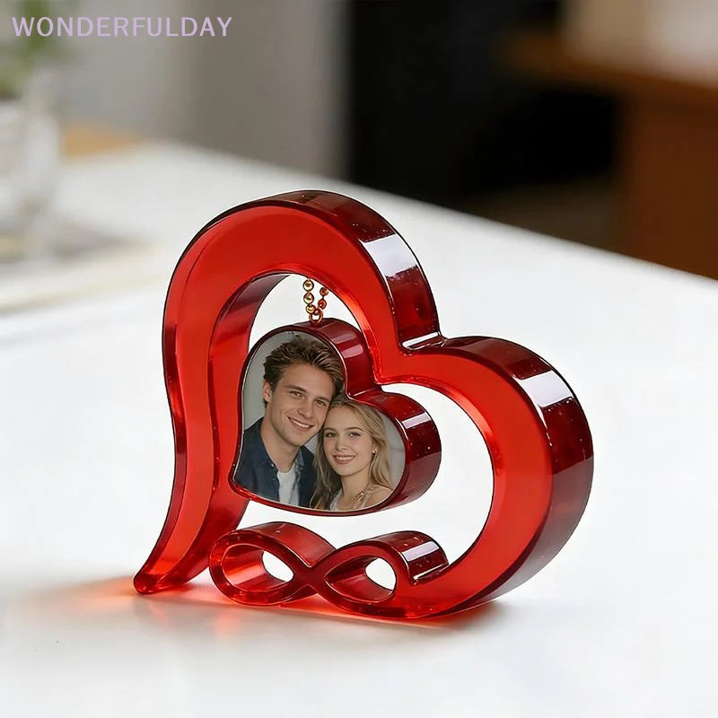 New Heart-shaped Photo Frame Pendulum Base Silicone Mold, DIY Crystal Epoxy Resin Mold, DIY Photo Frame Ornament.