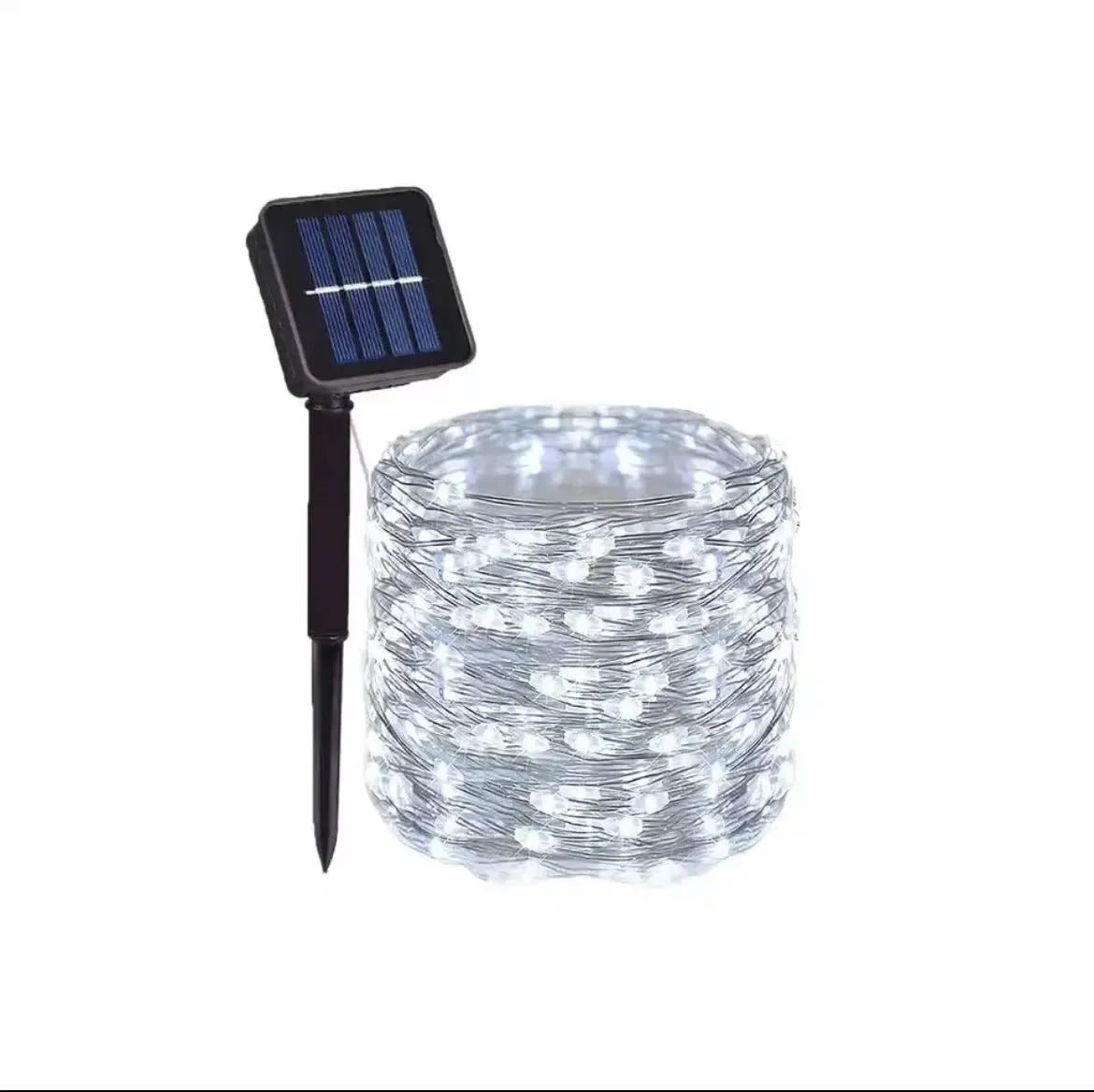 1 2 3 4 5Packs Solar Led Fairy Light Outdoor Christmas Lights 8Modes Copper Wire Lights Waterproof Garden Tree Patio Decor