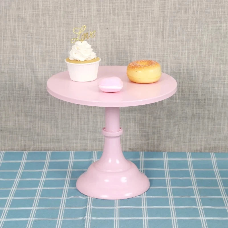 Wrought Iron Cake Stand Home Party Dessert Display Stand Wedding Decoration Birthday Cake Tray Afternoon Tea Fruit Dessert Tray