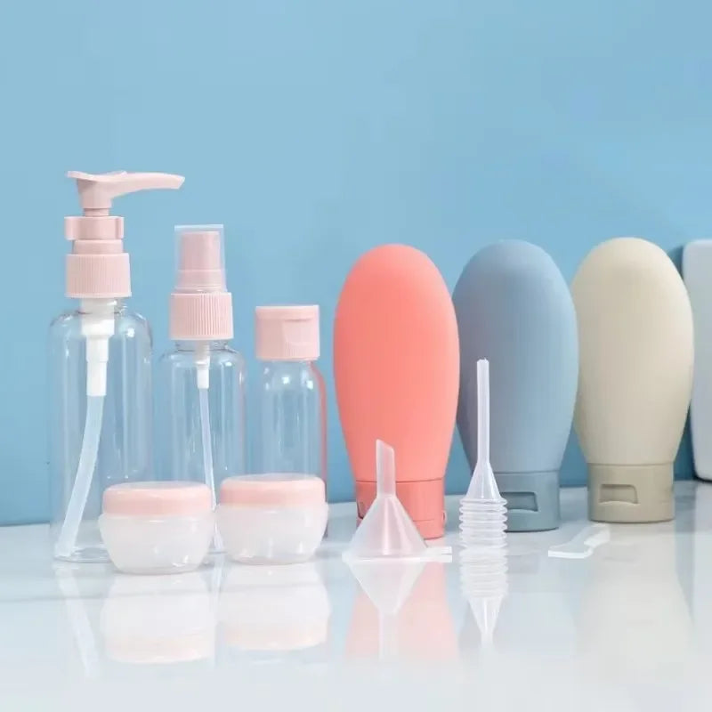 11Pcs Travel Toiletries Containers Set